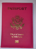 Hot Pink Glam Passport Cover