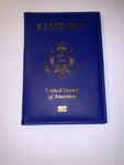 Royal Blue Passport Cover
